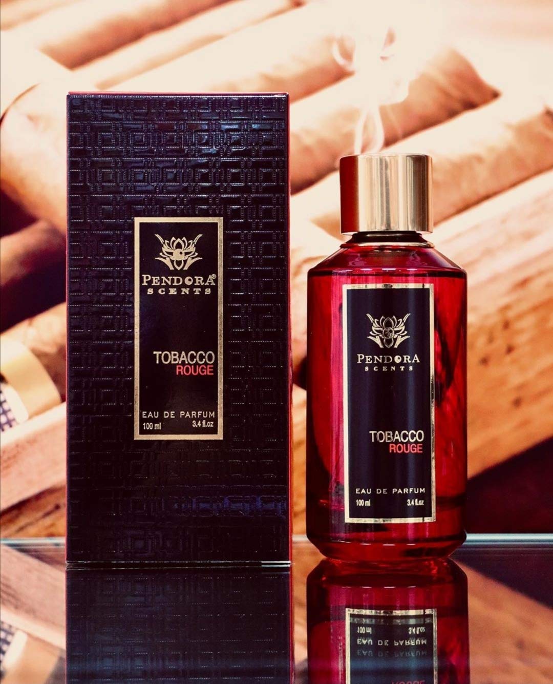 Tobacco Rouge Men's Eau de Parfum Fragrance EDP for him 100ml PARIS CORNER PERFUMES