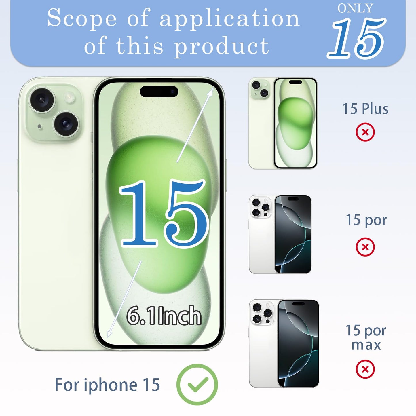 15 Back Glass Replacement with Wireless Charging Flex Cable and Camera Frame All Parts for iPhone 14 (6.1 Inch,Black) Replacement of Equipment Waterproof Tape