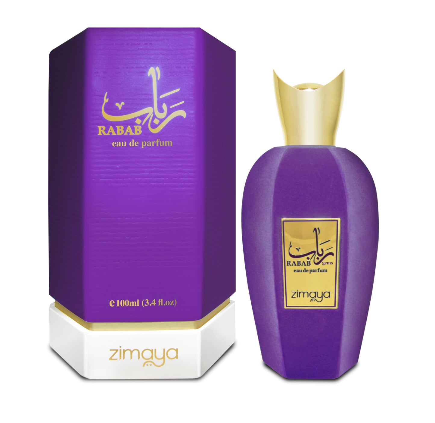zimaya Rabab Pulp Unisex Eau de Parfum, 3.4 Fl. Oz