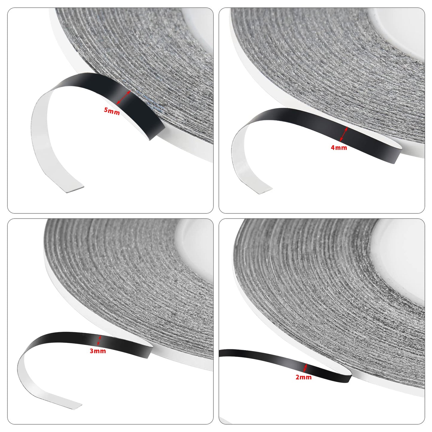 2mm / 3mm x 50M LCD Repair Tape Phone Screen Adhesive Tape LCD Touch Screen Repair Tape with 1 Tweezers for Cell Phone, iPad, Tablets, Laptops, LCD Screen
