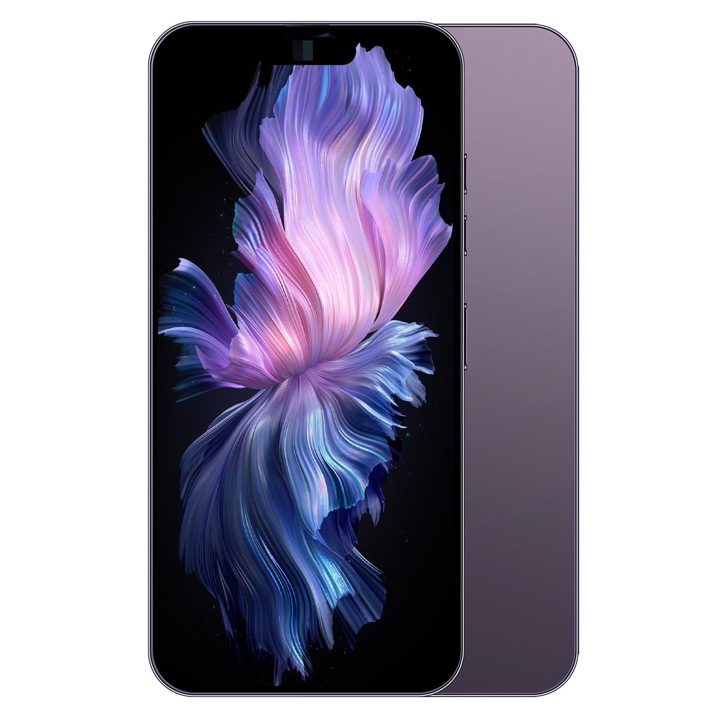 14PROMA X Unlocked Cell Phone,Long Battery Life 6.82" HD Screen Unlocked Phones,Android13 12+512GB Smartphone with 128G Memory Card,Dual SIM/Fingerprint Lock/Face ID/GPS (Purple)