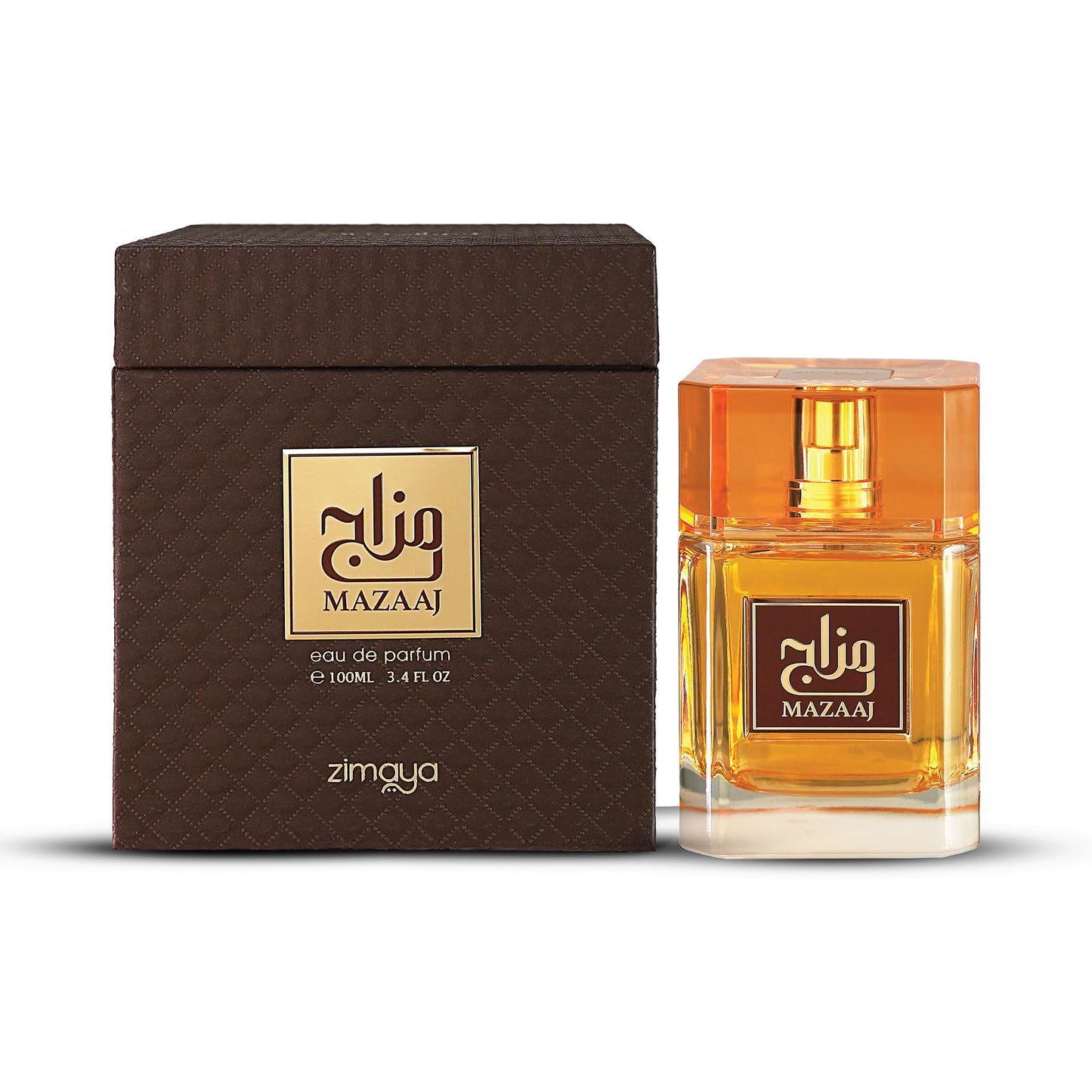 Zimaya Mazaaj Infused For Men Eau De Parfum, 3.4 Fl. Oz