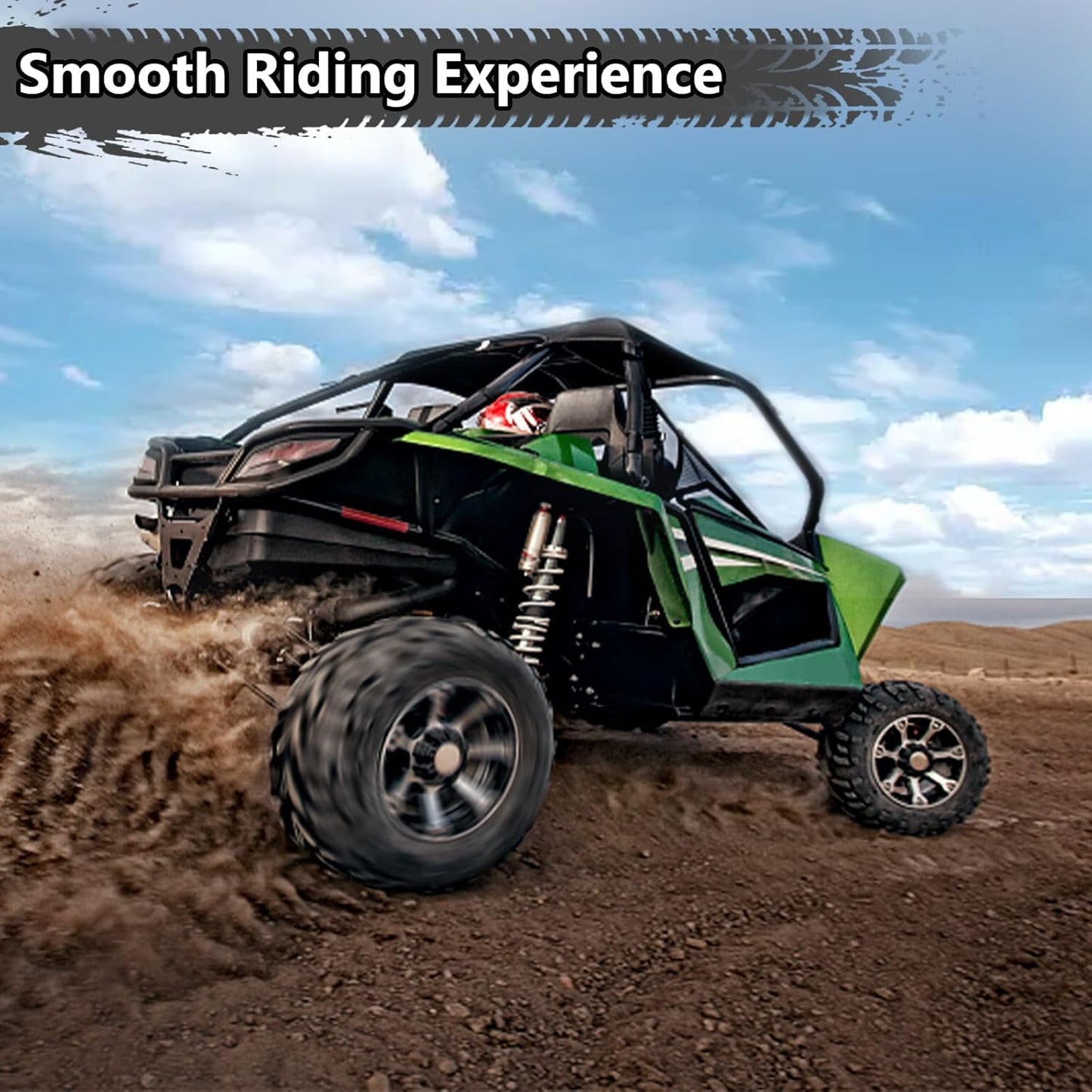 26X9-14 Atv Utv Off-Road Tires All Terrain, 6PR Front & Rear Mud Sand Snow Tubeless Tires - Pair of 2