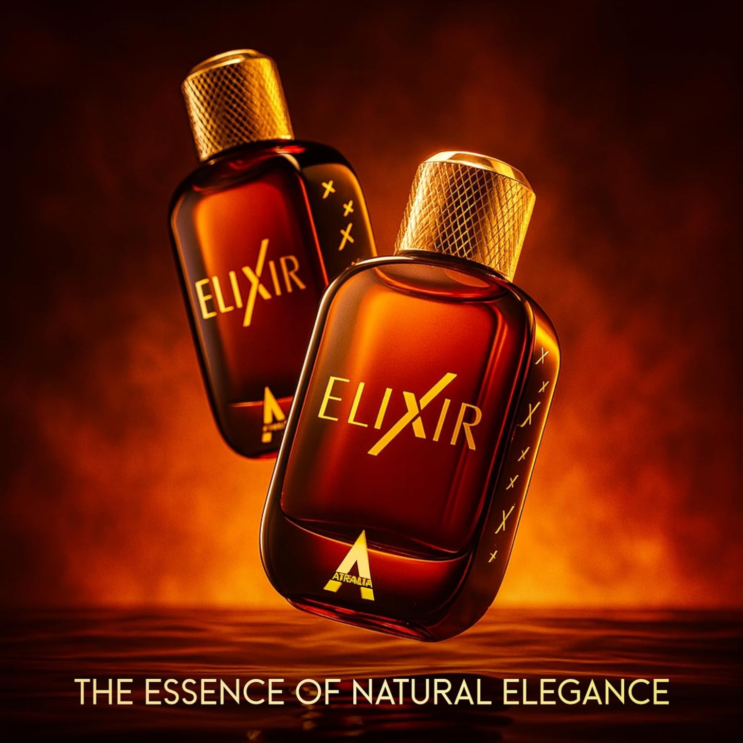 Elixir Eau De Parfum for Men 100Ml 3.4Oz - Luxurious and Long Lasting Fragrances with Notes of Fougere and amber - Best Alternative for Le Male