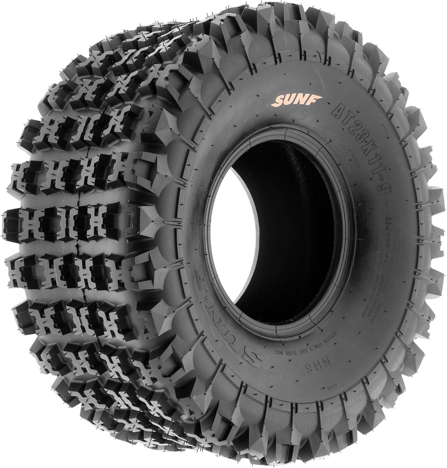 20X11-8 ATV UTV Knobby Tire 20X11X8 Sport Race 6 PR A027 - PAIR of 2