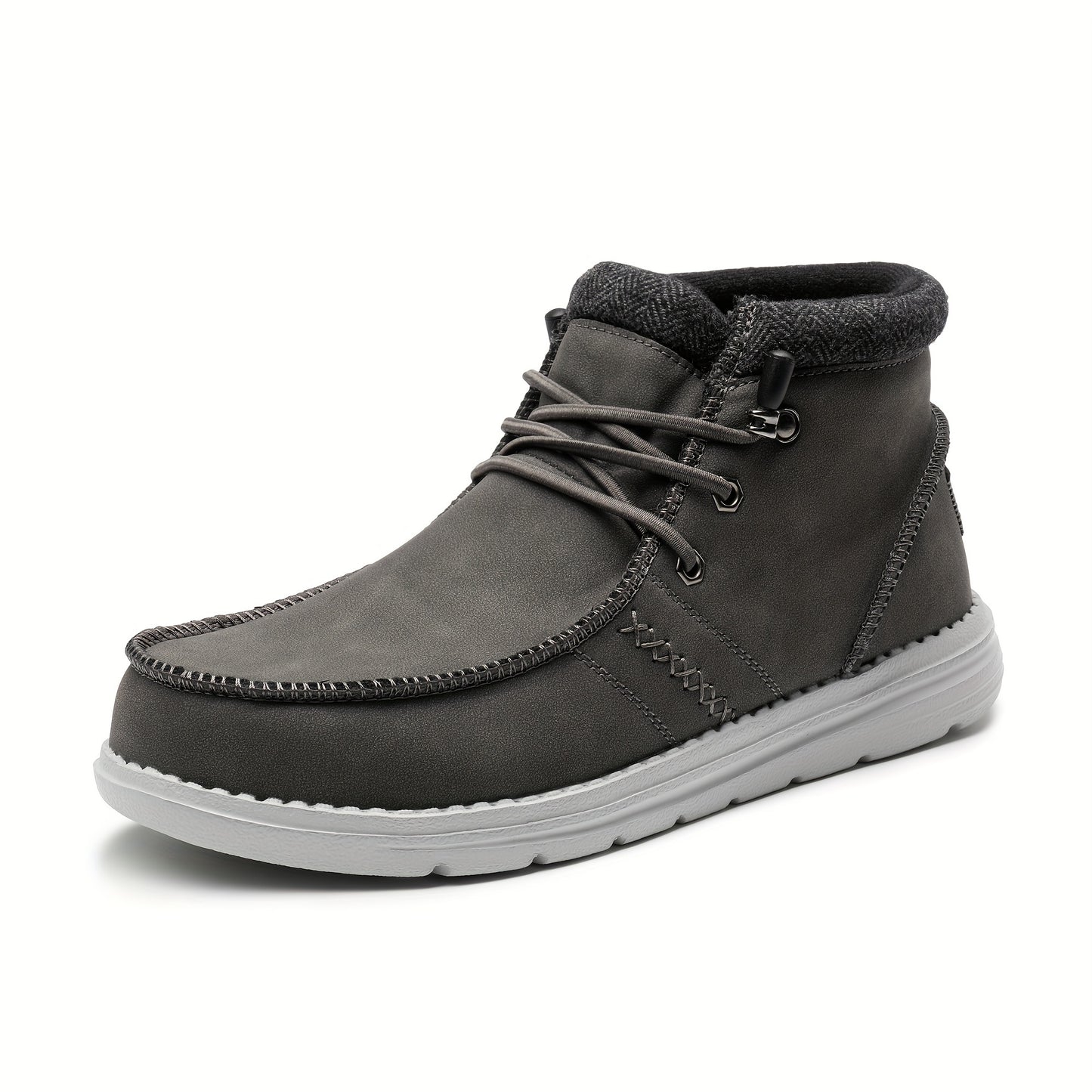 Winter Men's Warm Casual Slip-on Loafers For Men Shoes Boots