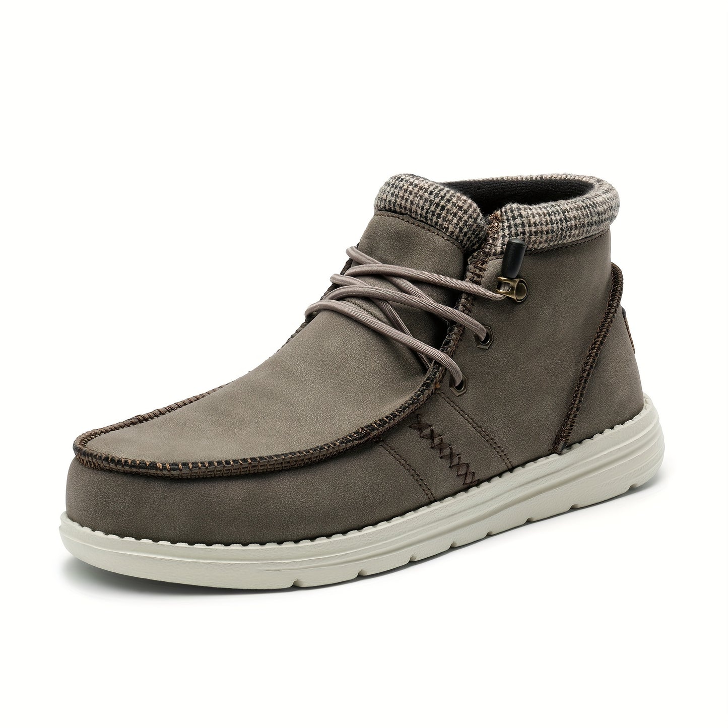 Winter Men's Warm Casual Slip-on Loafers For Men Shoes Boots