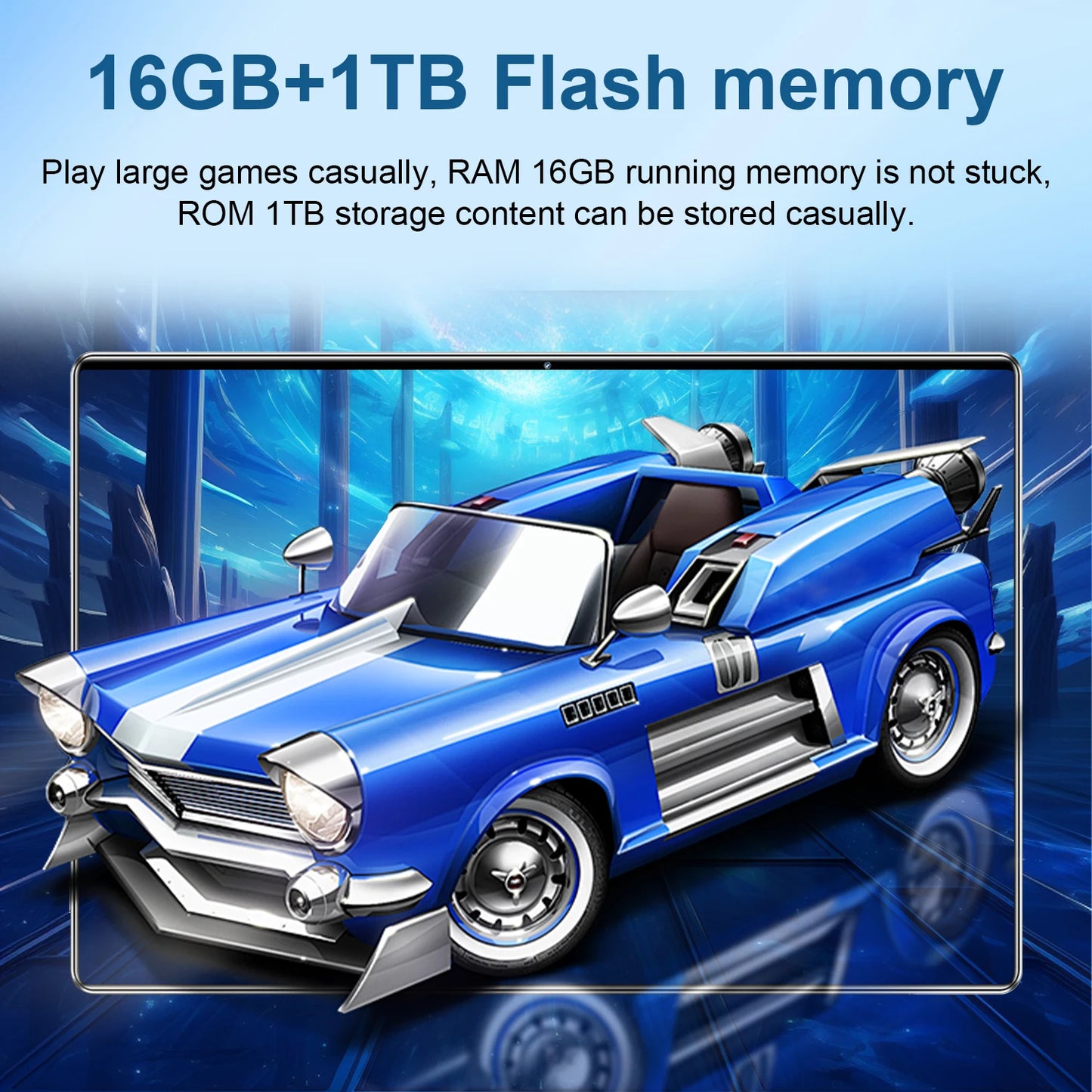 2025 New 11.6 inch Network Android 13.0 Tablet 16GB RAM 1TB ROM 16MP 32MP 10 Core 12000mAh tablet 4 5G Wifi Tablet