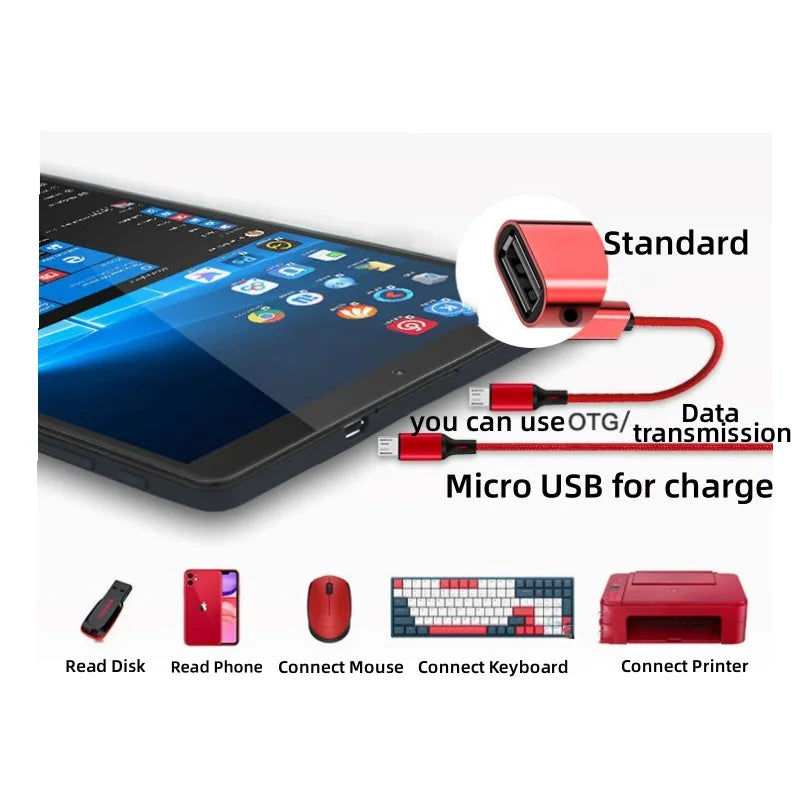 8 Inch 8GB DDR3 RAM 128GB ROM AR1 Windows 10 Tablet PC Z3735F CPU 1.33GHz 1280 x 800 IPS Screen WIFI Quad Core Dual Cameras