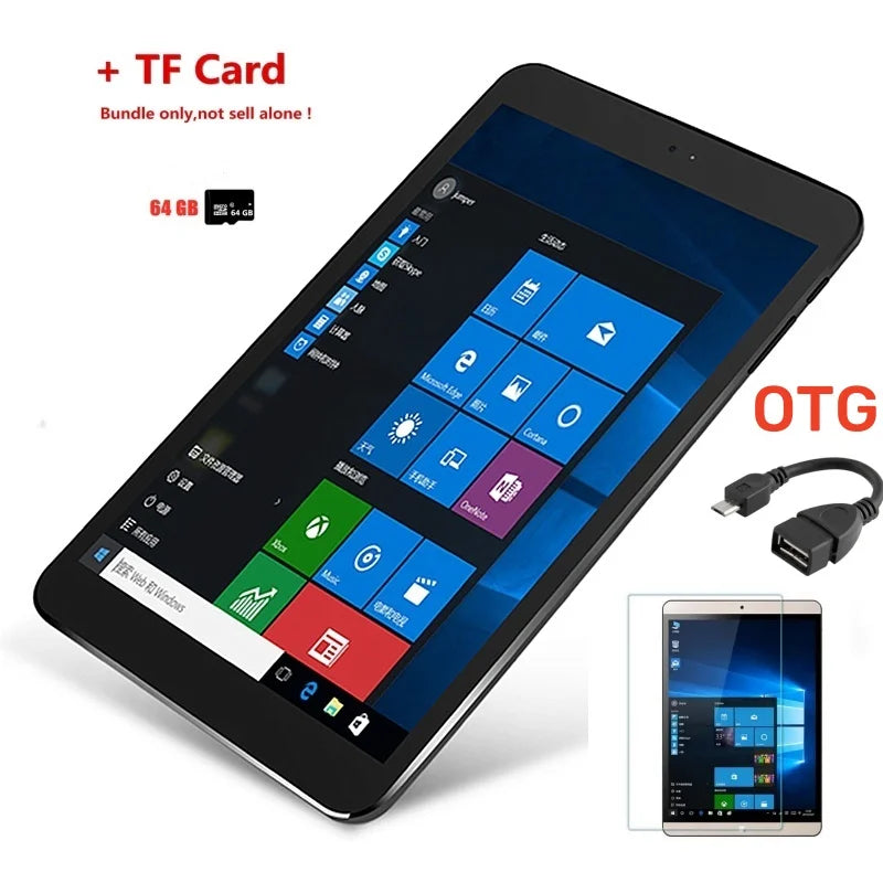 8 Inch 8GB DDR3 RAM 128GB ROM AR1 Windows 10 Tablet PC Z3735F CPU 1.33GHz 1280 x 800 IPS Screen WIFI Quad Core Dual Cameras