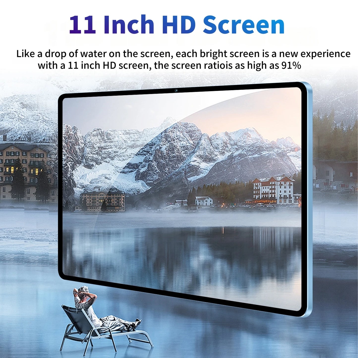 2025 Original Global Version P70 Pro Snapdragon 8Gen3 Android 15 Tablet 11 Inch 22GB+2TB 12000 mAh 5G Dual SIM Tables PC