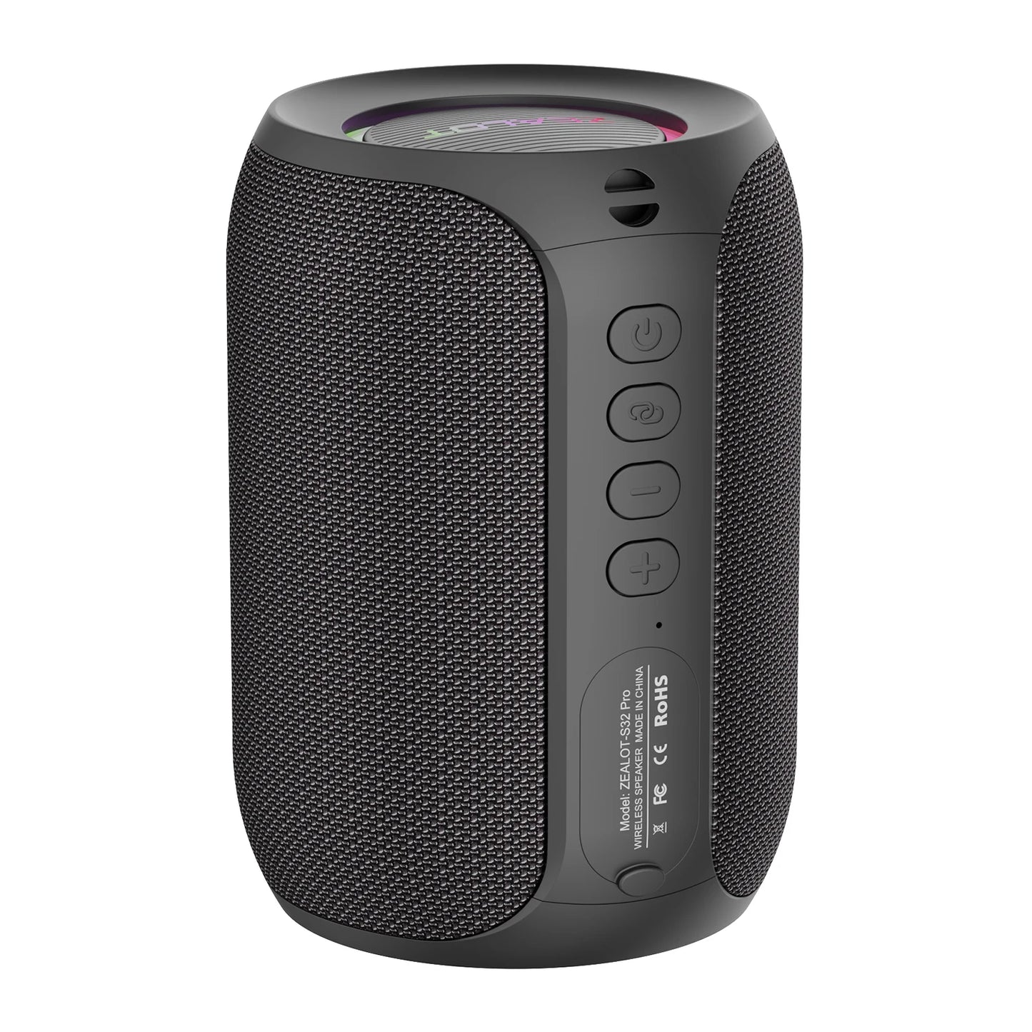 Zealot S32 pro Bluetooth Wireless Outdoor Portable Subwoofer Speaker Waterproof IPX6 Dual Pairing 3600mAh Wireless Speaker