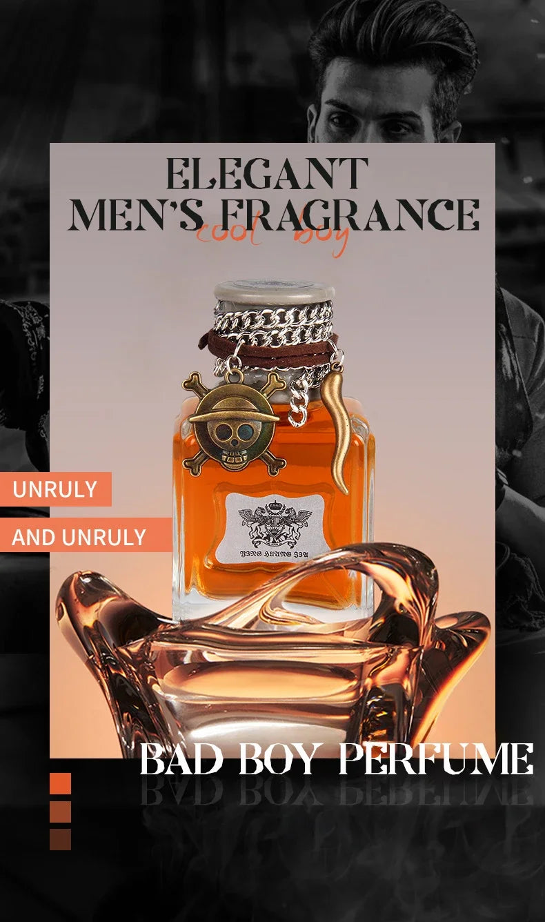 Original Hombre High Quality Swear Word Bad Boy Perfume Lasting Fragrance Light Fragrant Wood Tone Transfer Pheromones