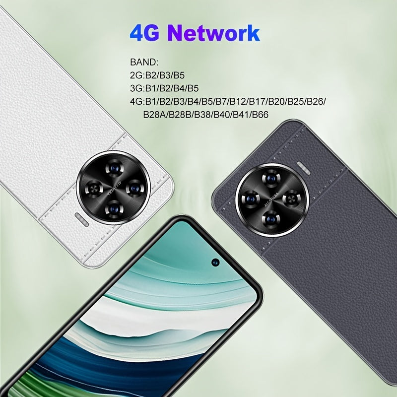 U300 Mobile Phone 4G Network 3GB+32GB Running Memory 6.52-inch Large Screen 3800mAh Battery Capacity Durable Android Phone Smartphone Android 10.0
