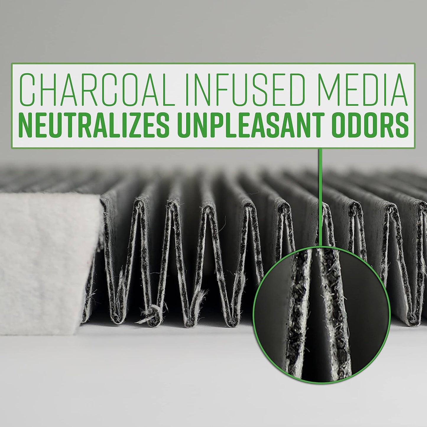 XC26205C Premium Cabin Air Filter with Activated Carbon Fits 2009-2017 Chevrolet Traverse, 2007-2016 GMC Acadia, 2008-2017 Buick Enclave, 2007-2010 Saturn Outlook