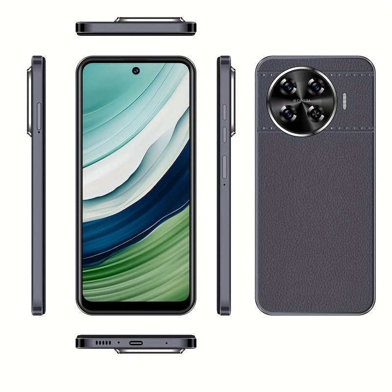U300 Mobile Phone 4G Network 3GB+32GB Running Memory 6.52-inch Large Screen 3800mAh Battery Capacity Durable Android Phone Smartphone Android 10.0