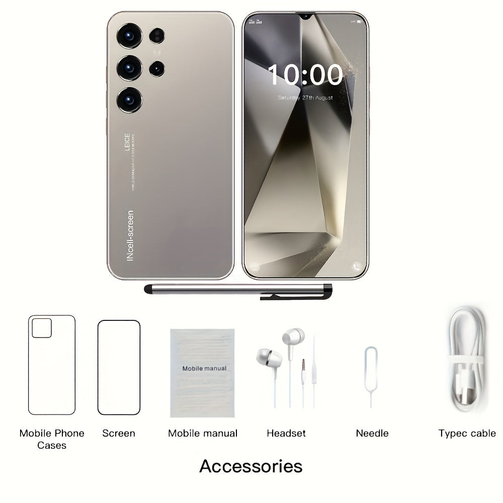 Unlocked Ultra Smartphone MTK6737 Processor With 4 Cores, 6.53-inch Inches, Original Perforated Screen 720 * 1600 Resolution Camera 2MP + 13MP
