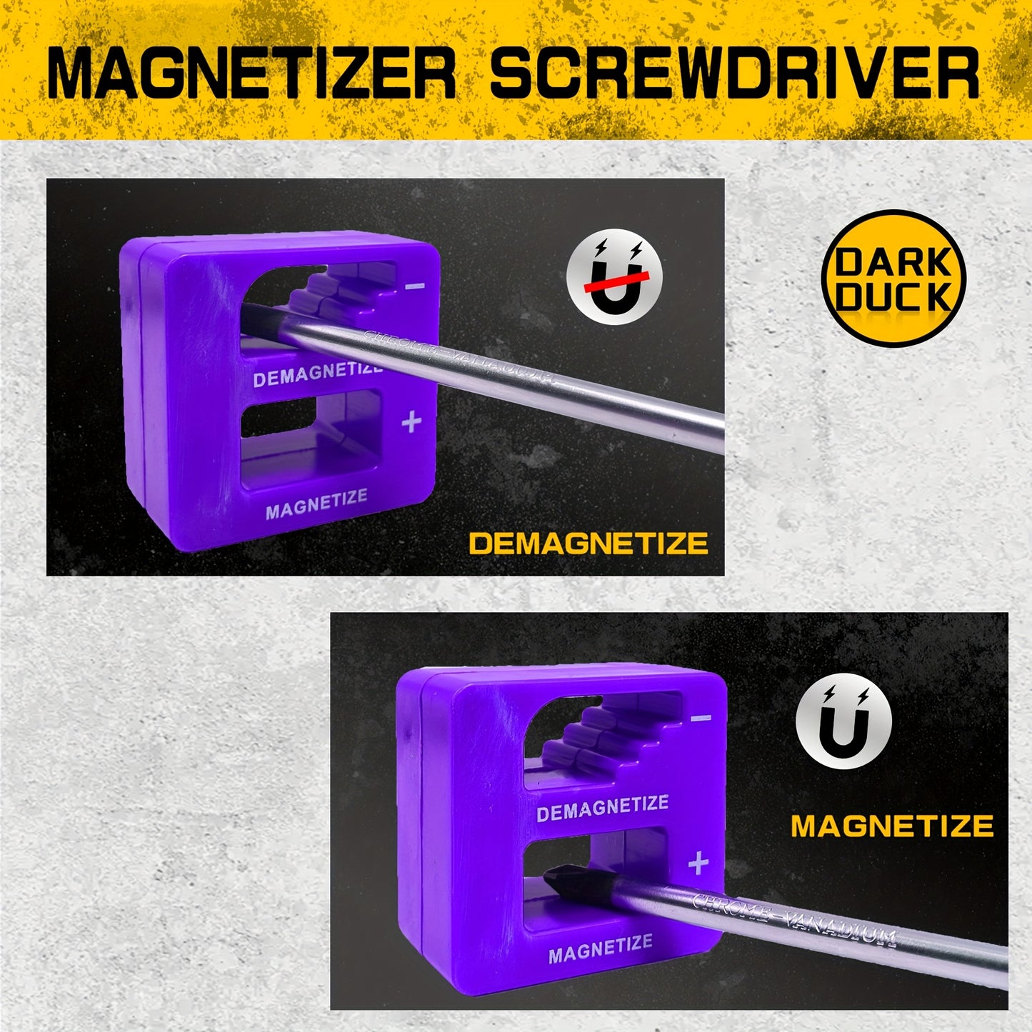 118pcs Magnetic Screwdriver Set with Plastic Rack And Magnetic Tool Bowl, Chrome Vanadium Steel, Multi-size for Electronics And Precision Work, Non-Slip Rubber Handles, Durable Metal Construction.(Purple)