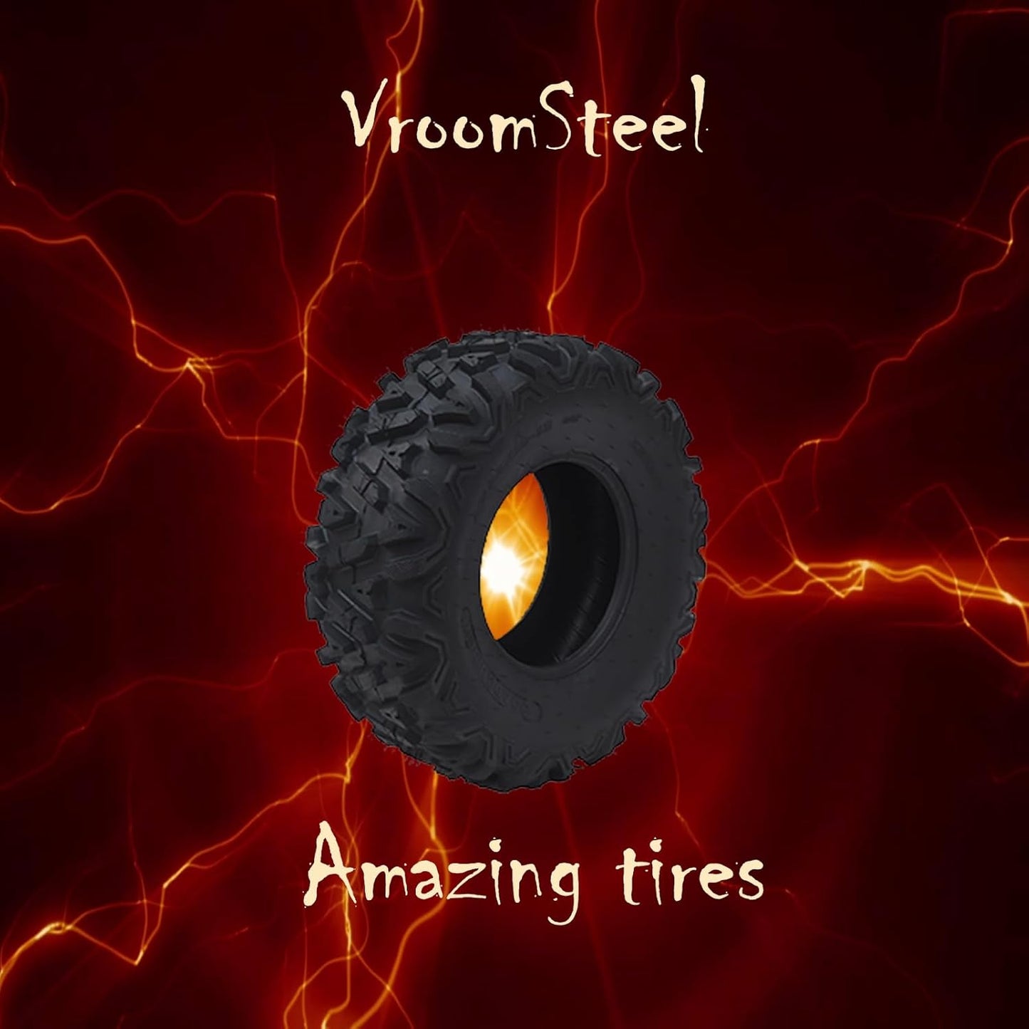 26X9-14 ATV Tires Set of 2 UTV Tires 6PR All-Terrain ATV/UTV Tires, Off-Road Tires, Tubeless