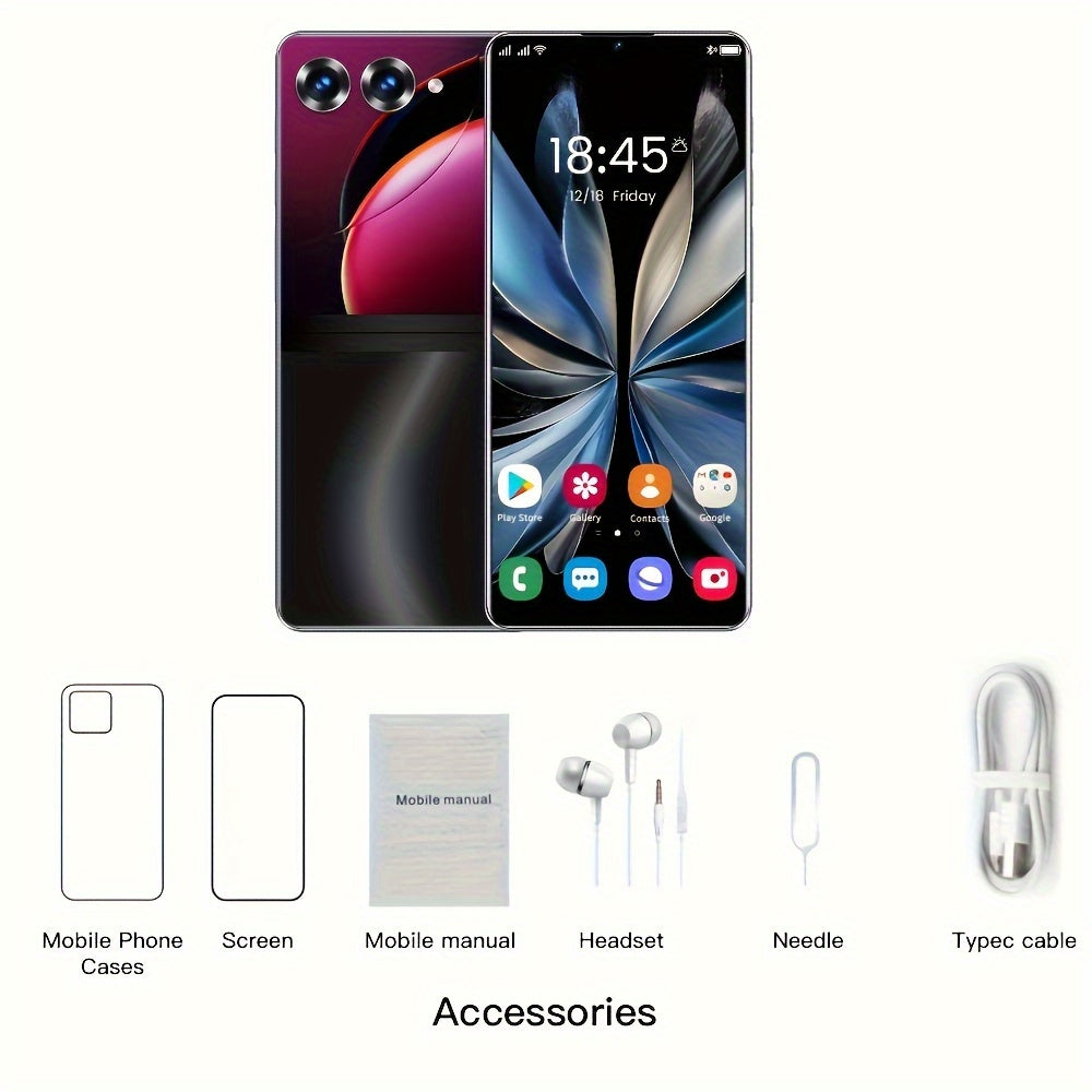 Unlocked Su25 smartphone MTK6737 processor with 4 cores, 6.53-inch inches, original perforated screen 720 * 1600 resolution camera 2MP + 13MP