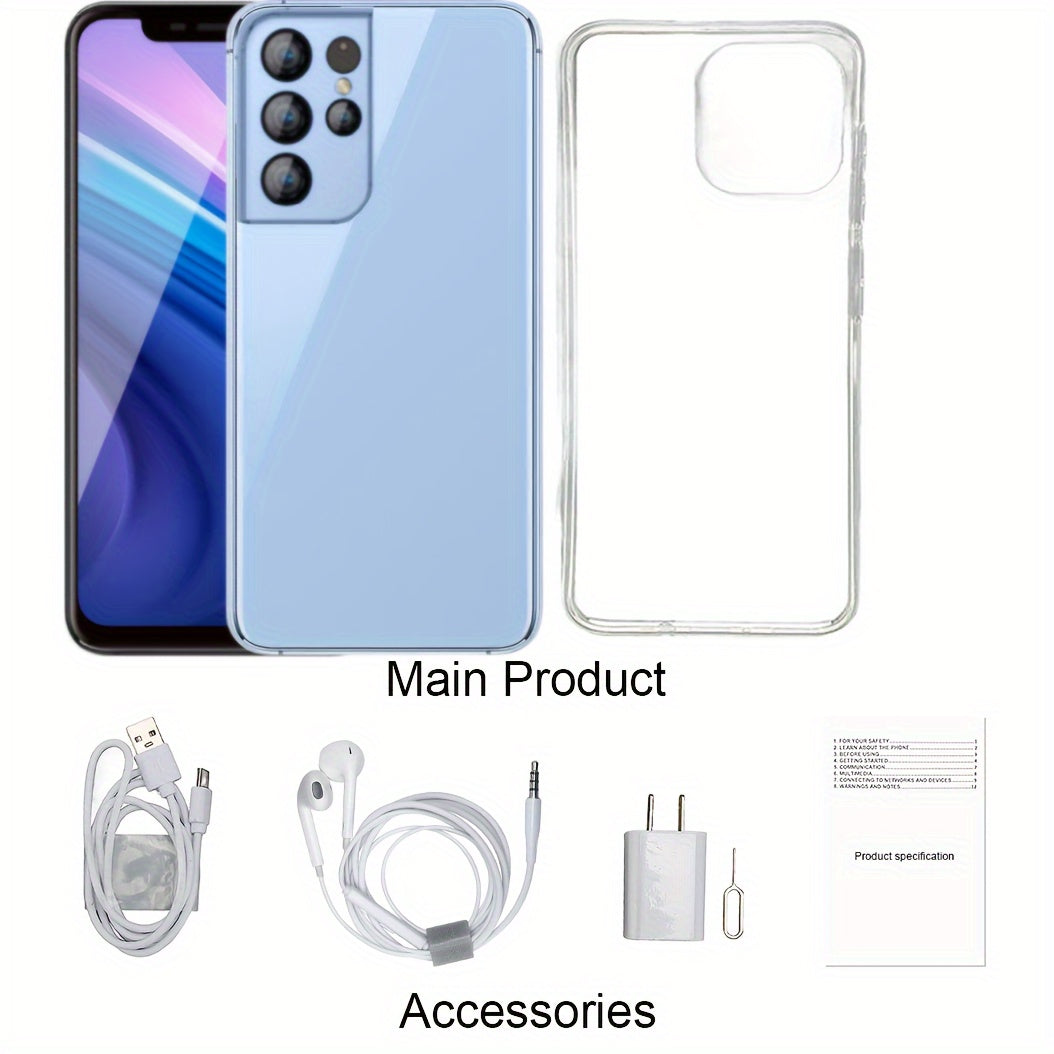 Unlocked 6.1-inch RAM 1GB ROM 16GB Smartphone with 3G/4G Support, Dual SIM, 3000mAh Battery, Protective Case and American Charger