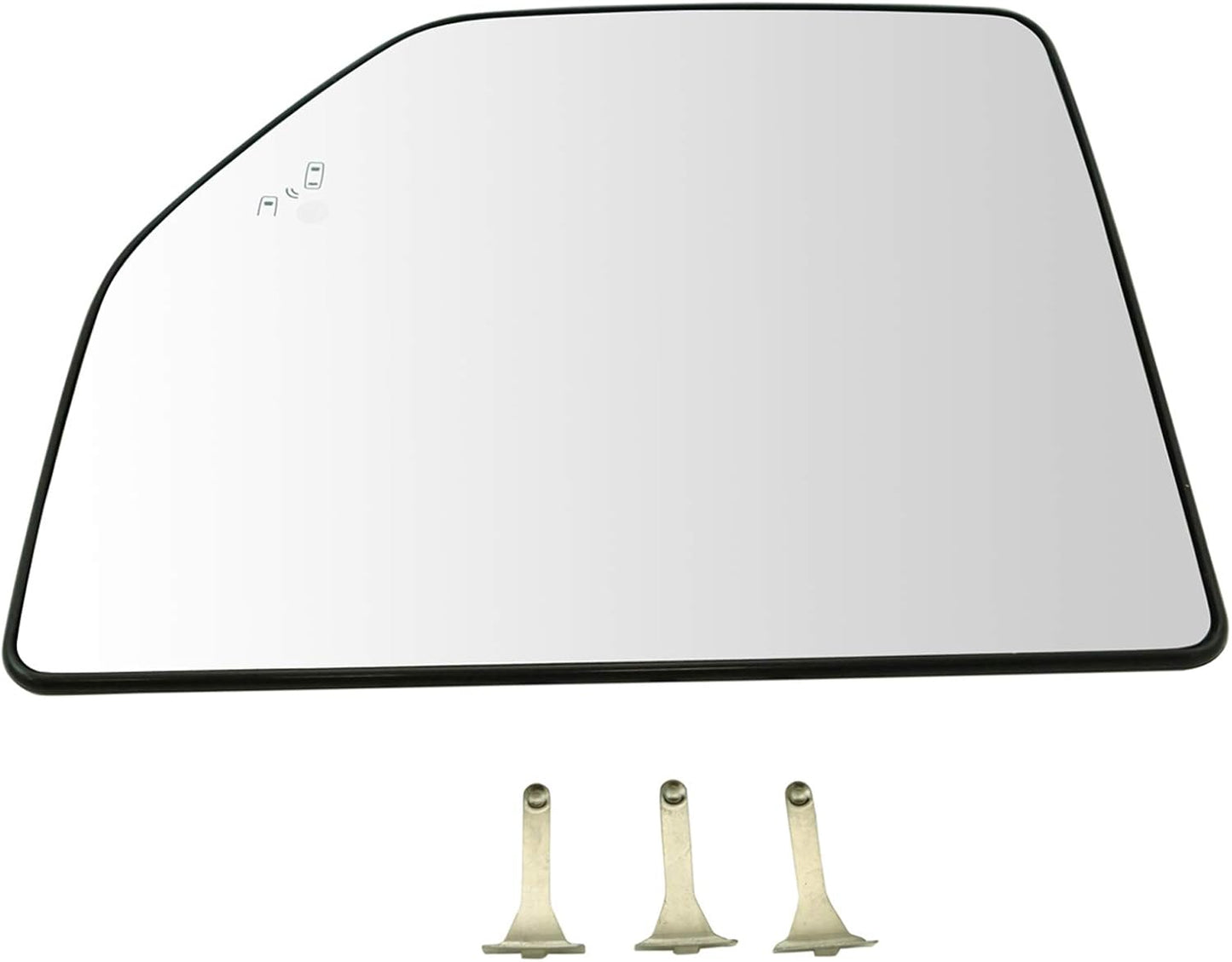 Towing Mirror Glass Heated Blind Spot Upper Driver Left LH Compatible with Ford F150 Pickup