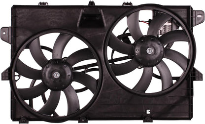 OE Replacement Engine Radiator Cooling Fan Assembly for 2007-2009 5/4 Ford Edge/Lincoln MKX 3.5L W/O Towing PKG W/PWM | OE No. 7T4Z-8C607A | Partslink No. FO3115177