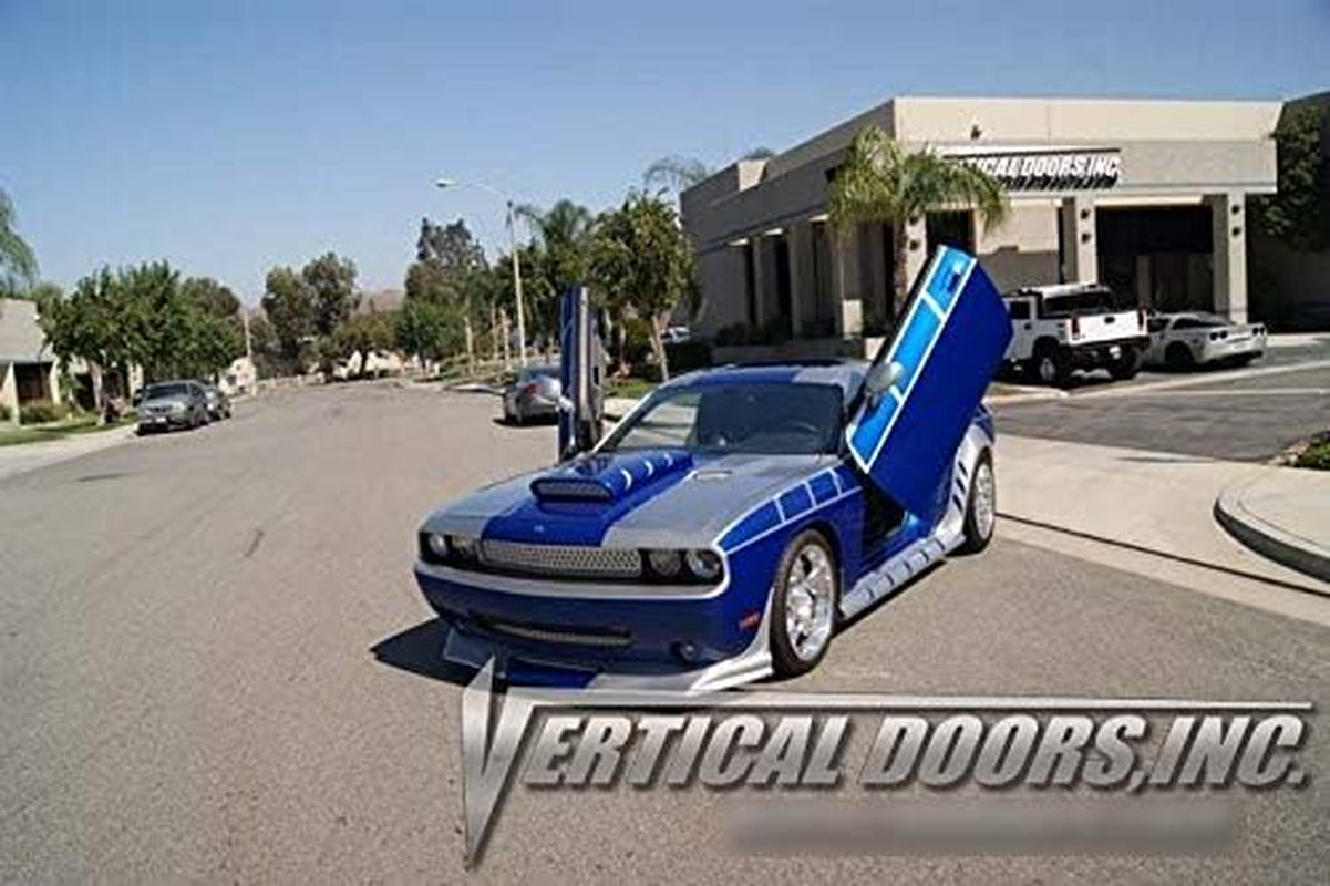 Vertical Doors Bolt on Kit Compatible with 2009-2021 Dodge Challenger VDCDCHAL08