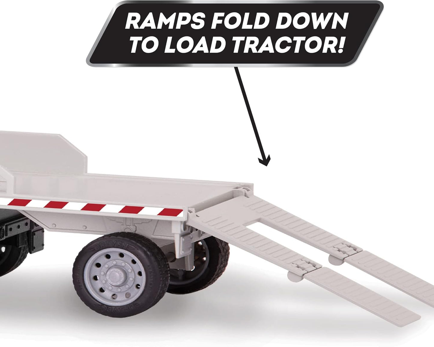 – 7-Inch Flatbed Truck Toy with Lights & Sounds, Movable Parts, Construction Vehicle for Boys & Girls, Durable Design, Realistic Details, Gift 3+ Years Toy for Kids