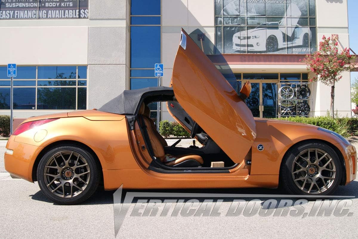 NISSAN 350Z 2DR Bolt-On Vertical Lambo Doors Kit VDCN3500309