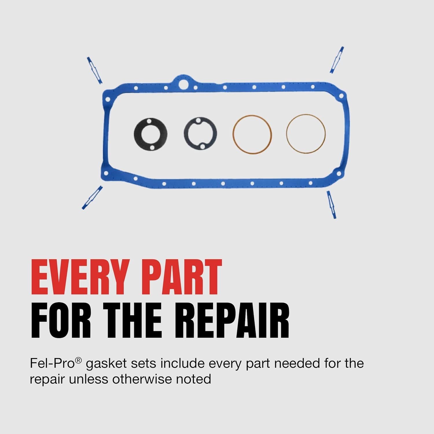 OS 30693 R Engine Oil Pan Gasket Set for Chevrolet Silverado 1500