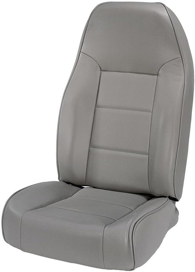 | Seat, High-Back, Front, No-Recline, Gray | 13401.09 | Fits 1976-2002 Jeep CJ & Wrangler YJ/TJ