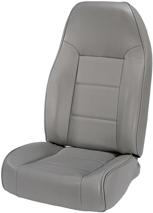| Seat, High-Back, Front, No-Recline, Gray | 13401.09 | Fits 1976-2002 Jeep CJ & Wrangler YJ/TJ