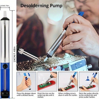 19pcs Soldering Iron Set - DIY Manual Set With Digital Multimeter, Temperature Regulating Soldering Iron, Precision Circuit Maintenance Tool - For Electronics Enthusiasts & Hobbyists - Perfect for DIY Projects & Circuit Repai