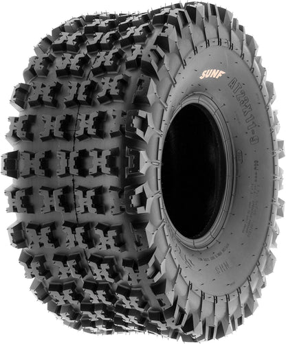 20X11-8 ATV UTV Knobby Tire 20X11X8 Sport Race 6 PR A027 - PAIR of 2