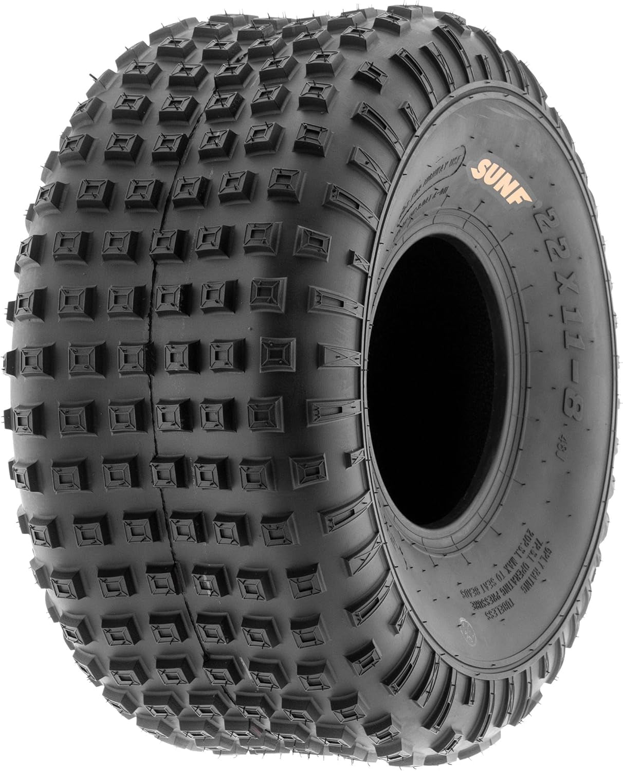 15X7-6 15X7X6 Loose Terrain Hardpack ATV UTV Tire 6 PR A011 - SET of 4