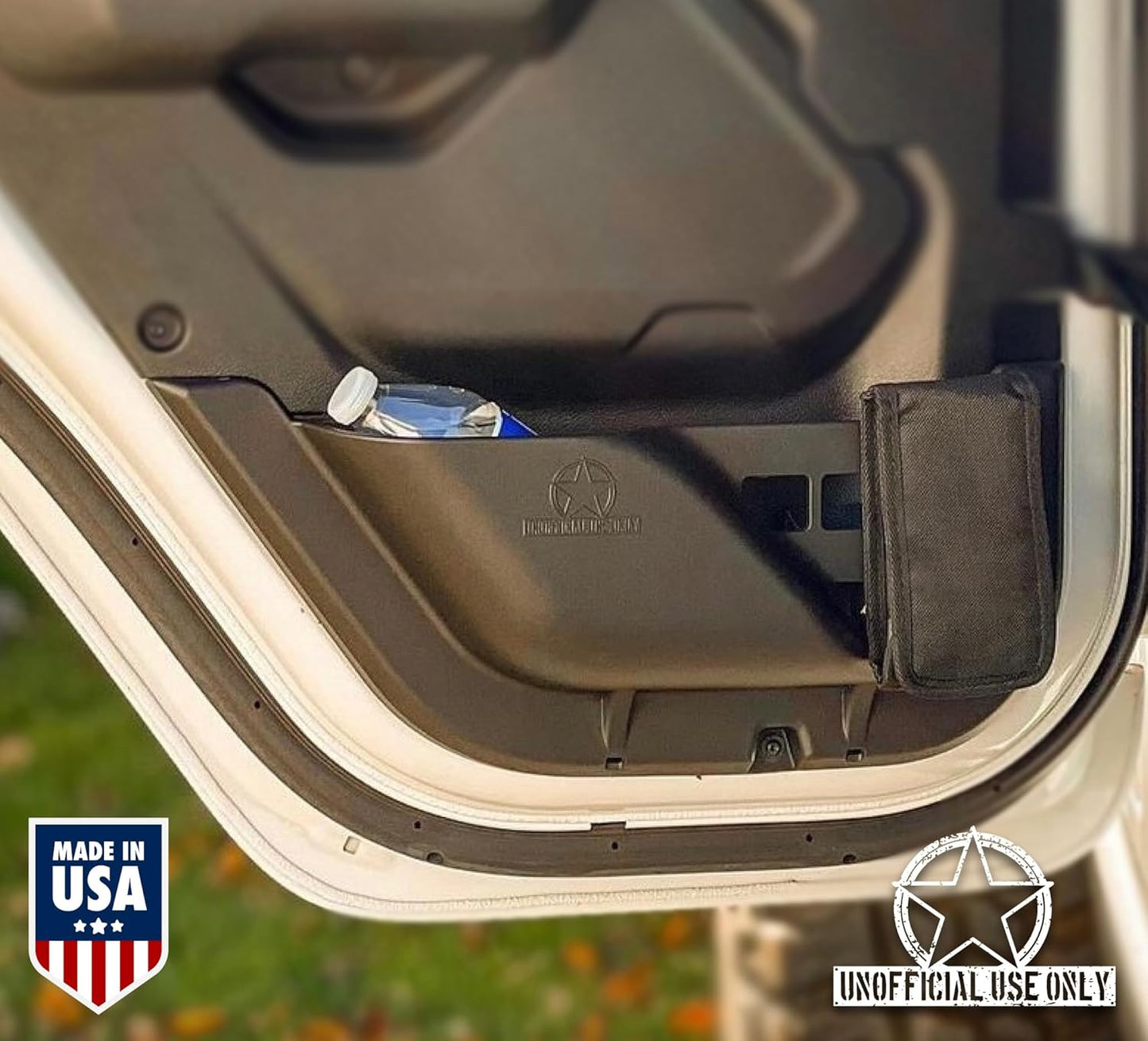 ™ 4-Door Pockets for 2018-2025 Jeep Wrangler JL, JLU, JT Gladiator | Electric Seat Compatible | Made in USA