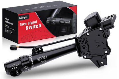 Turn Signal Switch Compatible with 2007 2008 2009 2010 2011 2012 2013 Chevy Suburban Tahoe 2007-2013 GMC Yukon XL 2007-2014 Cadillac Escalade Blinker Windshield Wiper Switches