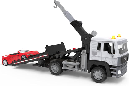 – Toy Tow Truck for Kids – Rescue Vehicle Toy – Lights & Sounds – Movable Parts – 3 Years + – Tow Truck, 20 Inches