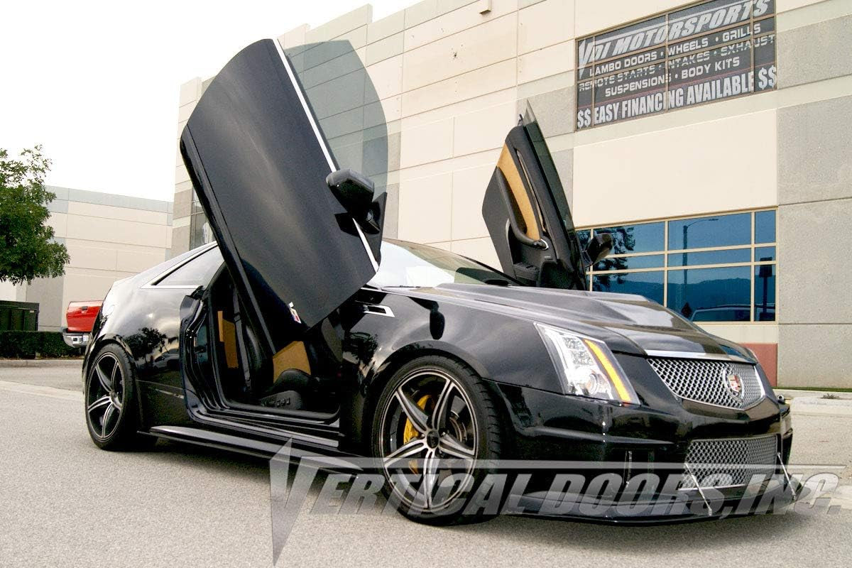 Vertical Doors ® - Vertical Lambo Door Conversion Kit for Cadillac CTS 2008-2014 2DR (CTS-V) (VDCCADCTSV0814)