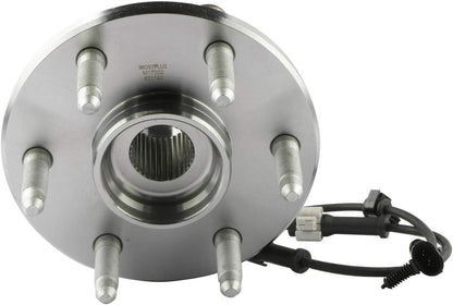 Wheel Bearing Hub Front Assembly 515036X2 Compatible for GMC Sierra 1500 Only for 4WD with ABS 6 Lug (Set of 2)