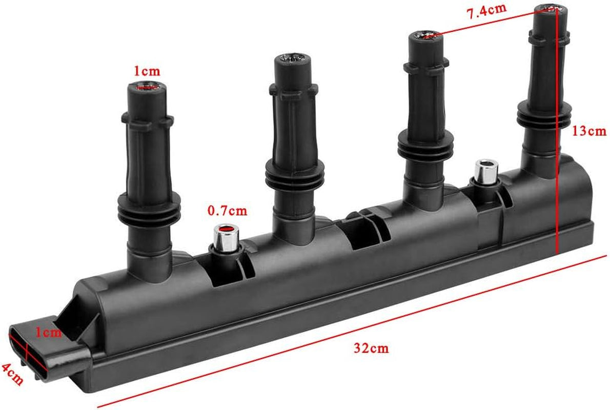 UF669 55579072 Ignition Coil Pack Compatible with 2011-2020 Chevy Cruze Sonic Trax Buick Encore Cadillac ELR L4 1.4L Replacement # D521C 25195107
