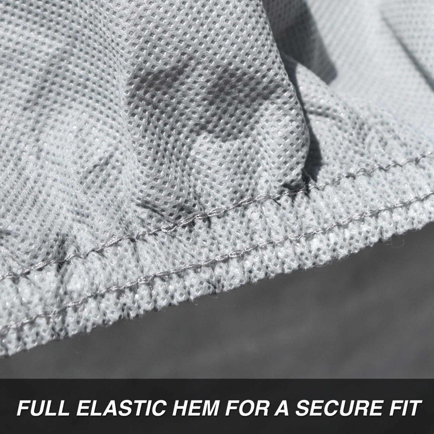 VB-1 Lite Van Cover Indoor, Dustproof, UV Resistant Van Cover Fits Mini Vans up to 216” L X 60" W X 60" H, Gray, Size V1: Fits up to 18'