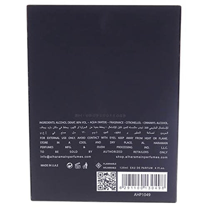 Al Haramain Al Harmain amber oud gold edition unisex 4.0 Ounce eau de parfum spray, 4.0 Ounce