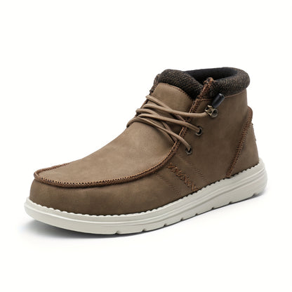 Winter Men's Warm Casual Slip-on Loafers For Men Shoes Boots