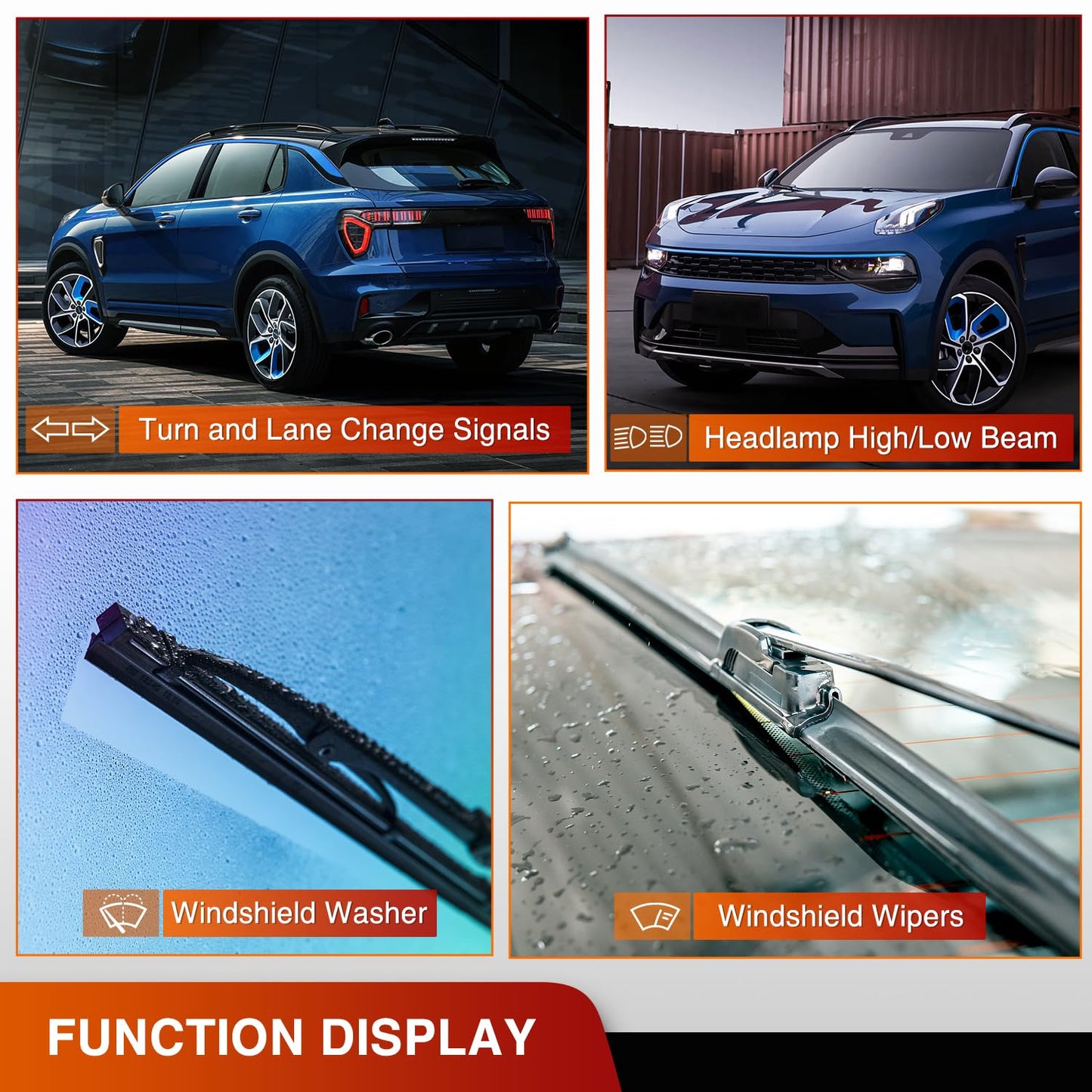 Turn Signal Switch Compatible with 2007 2008 2009 2010 2011 2012 2013 Chevy Suburban Tahoe 2007-2013 GMC Yukon XL 2007-2014 Cadillac Escalade Blinker Windshield Wiper Switches