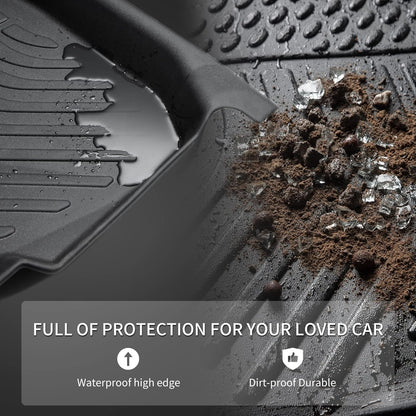 ® Floor Mats & Cargo Liner Custom for Mazda CX-5 2025 2024 2023 All Weather Protection Anti-Slip TPE Floor Liners Full Set Mazda CX5 Accessories Black