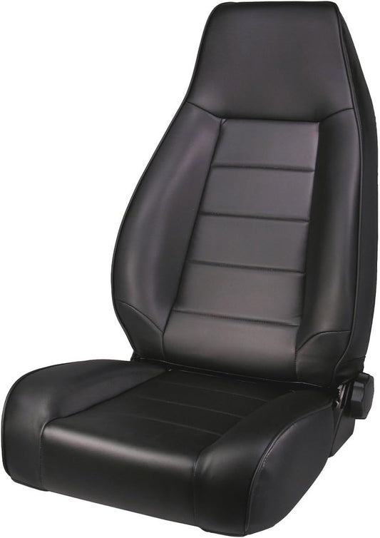 | Seat, High-Back, Front, Reclinable, Black Denim | 13402.15 | Fits 1976-2002 Jeep CJ & Wrangler YJ/TJ
