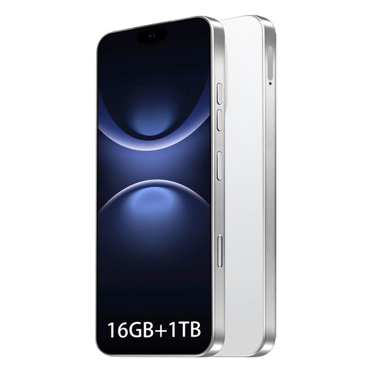 16PROMA X 16GB+1TB 6.99" HD Screen Smartphone Unlocked Cell Phone,Battery 7000mAh Unlocked The Phone, Android 14 Fingerprint Button Unlock/GPS/Dual SIM/5G/Face ID(Desert Titanium)