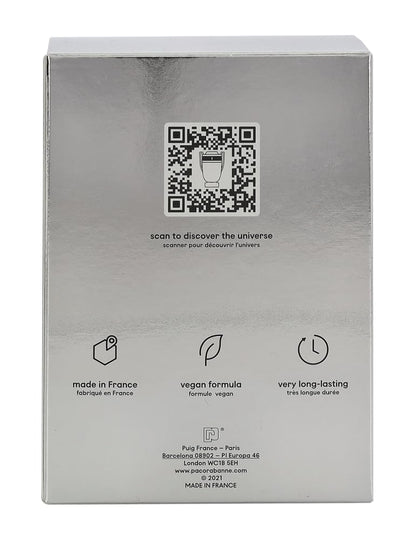 Invictus Platinum by Paco Rabanne for Men 3.4 oz Eau de Parfum Spray